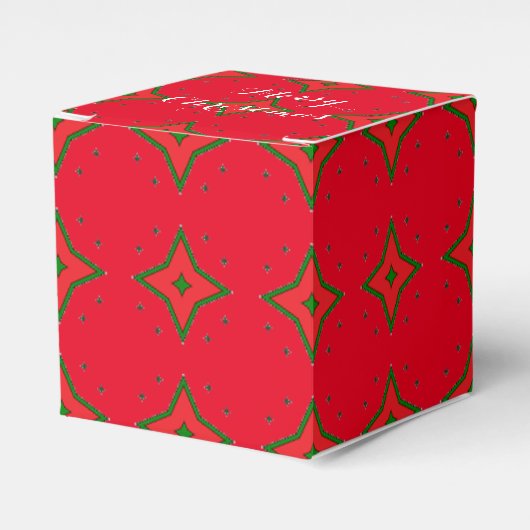 kerstbox bedankdoosjes (Voorkant Zijde)