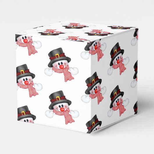 kerstbox bedankdoosjes (Voorkant Zijde)