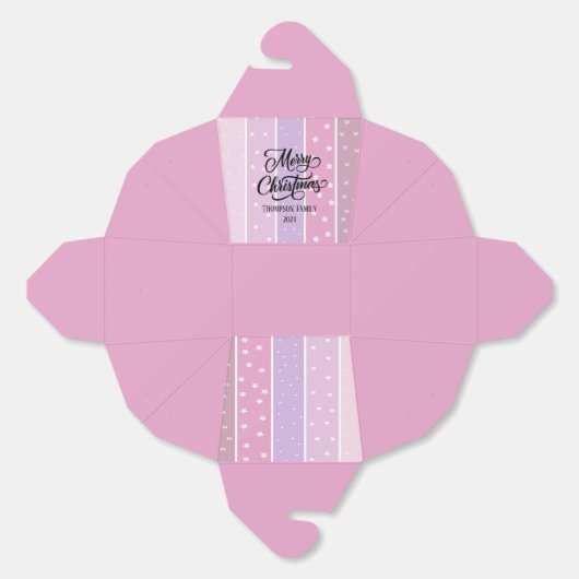 kerstbox bedankdoosjes (Ongevouwen)