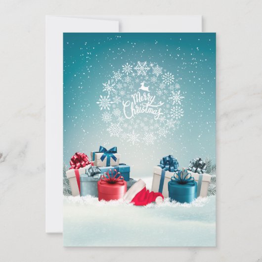 kerstbox kaart (Voorkant)