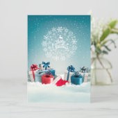 kerstbox kaart (Staand voorkant)
