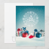 kerstbox kaart (Voorkant / Achterkant)