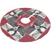 Kerstboxeerpuppy Kerstboom Rok (Gekanteld)