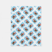 Kerstboykin-Spanjaard Fleece Deken (Voorkant)