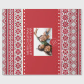 Kerstbreiwerk Cadeaupapier (Vlak)