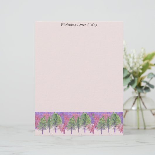 Kerstbrief 2009 Letterhead (Staand voorkant)