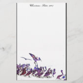 Kerstbrief 2009 voor Pelicans Briefpapier (Voorkant)