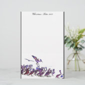 Kerstbrief 2009 voor Pelicans Briefpapier (Staand voorkant)