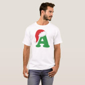 Kerstbrief A-alfabet Shirt (Voorkant volledig)