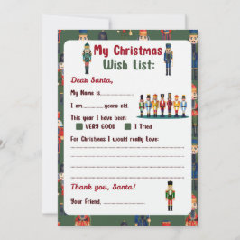 Kerstbrief aan de Kerstman - Notenkraker Kaart