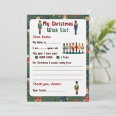 Kerstbrief aan de Kerstman - Notenkraker Kaart (Staand voorkant)