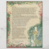  kerstbrief Angel (Voorkant)