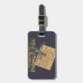 kerstbrief bagagelabel (Voorkant verticaal)