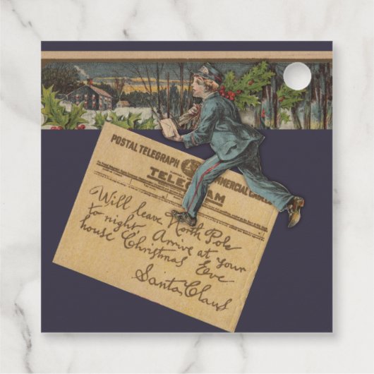  kerstbrief bedankjes labels (Achterkant)