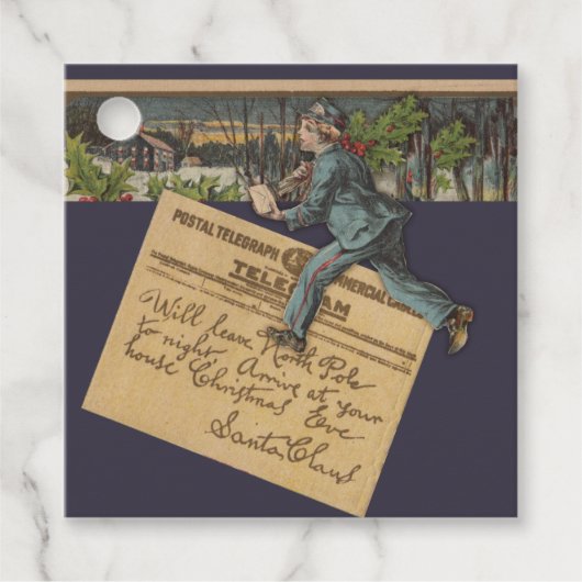  kerstbrief bedankjes labels (Voorkant)