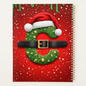 Kerstbrief C Met Kerstkrans Decoratie Planner (Achterkant)