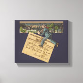  kerstbrief canvas afdruk (Voorkant)