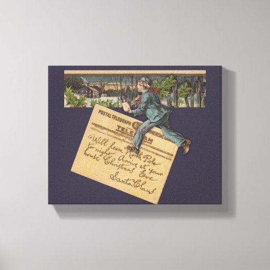  kerstbrief canvas afdruk (Voorkant)