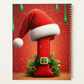 Kerstbrief I Met Kerstornamentstijl 🎄 Planner (Achterkant)