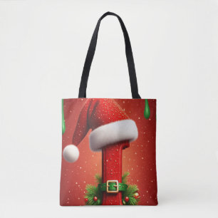 Kerstbrief I Met Kerstornamentstijl 🎄 Tote Bag