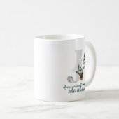 Kerstbrief J Alphabet Coffee Mok (Voorkant rechts)