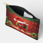 Kerstbrief K Met Dennenkrans Kerstglans 🎅 Etui (Open)