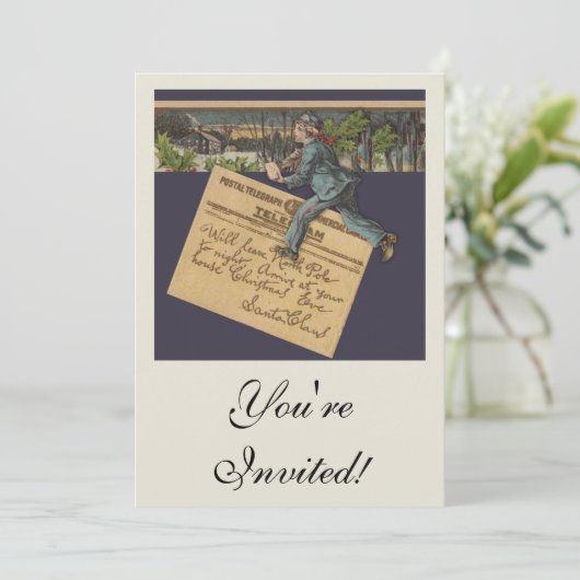  kerstbrief kaart (Staand voorkant)