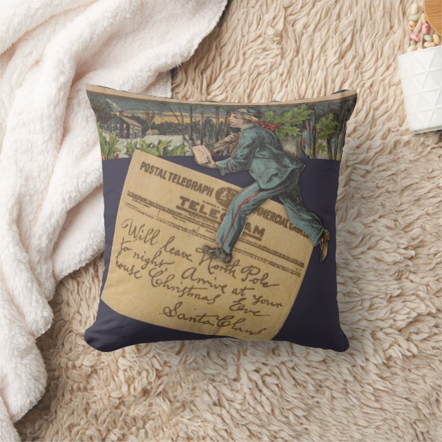  kerstbrief kussen (Deken)