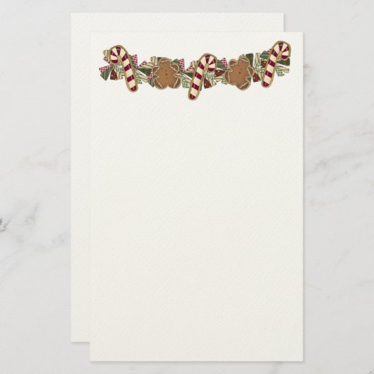 Kerstbrief met PIZAZZ ! door SRF Briefpapier (Voorkant / Achterkant)