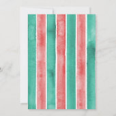 Kerstbrief naar het Santa Penguin-thema Kaart (Achterkant)