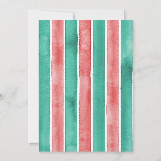 Kerstbrief naar het Santa Penguin-thema Kaart (Achterkant)