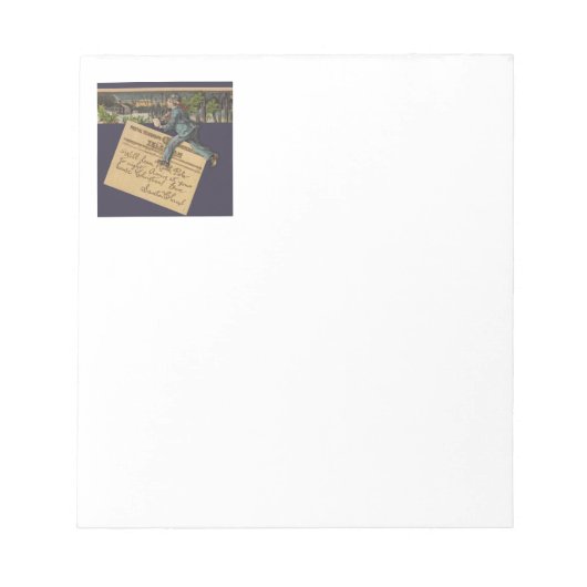 kerstbrief notitieblok (Voorkant)