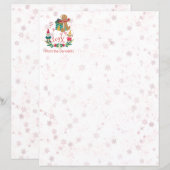 kerstbrief Personal Cute Holiday Village (Voorkant / Achterkant)