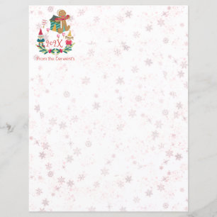 kerstbrief Personal Cute Holiday Village