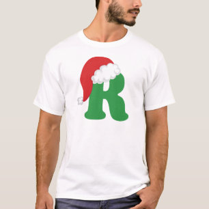 kerstbrief R-alfabet T-shirt