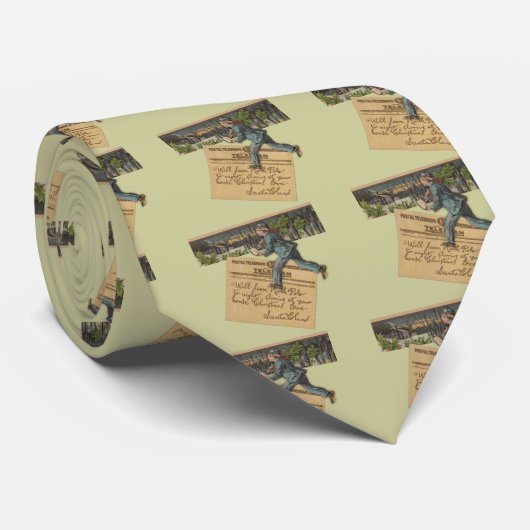  kerstbrief stropdas (Opgerold)