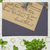  kerstbrief theedoek (Gevouwen)