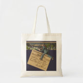 kerstbrief tote bag (Voorkant)