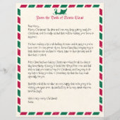  kerstbrief van de Kerstman (Voorkant)