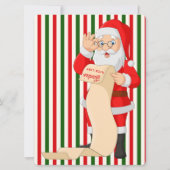 Kerstbrief van de krant Santa North Pole (Achterkant)