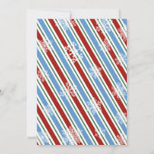 Kerstbrief van Elf Brief Kaart (Achterkant)