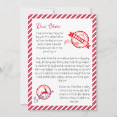 kerstbrief van Santa Claus North Pole Mail Kaart (Voorkant)