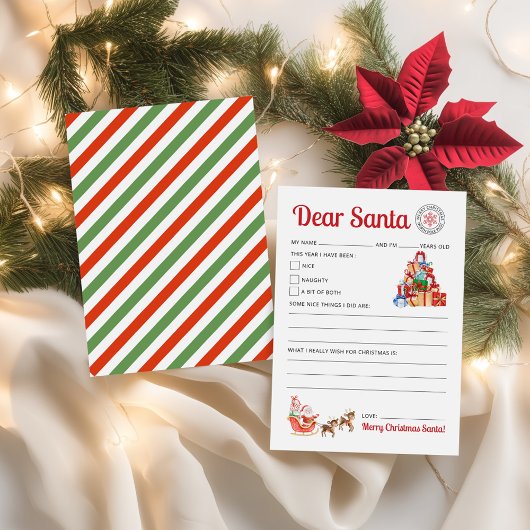 Kerstbrief van Sinterklaas voor kinderen Sinterkla
