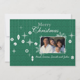 Kerstbrief voor de Kaart met de rugleuner voor ker