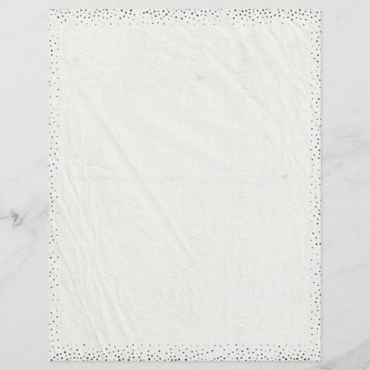 Kerstbrief voor kinderen Schattige en grappig (Achterkant)