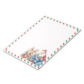 Kerstbrief voor Santa Stationery Notitieblok (Schuin)