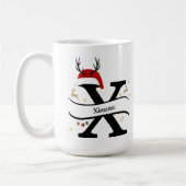 Kerstbrief X Alfabet Koffiemok (Links)