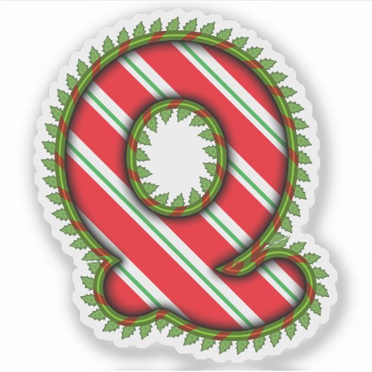 Kerstbrief X Sticker (Voorkant)