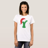 Kerstbrief Y Alphabet T-shirt (Voorkant volledig)