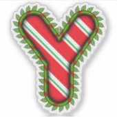 Kerstbrief Y Sticker (Voorkant)